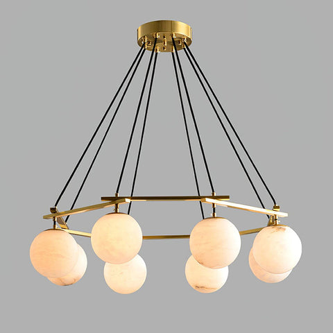 Miira Alabaster Chandelier – detail 8