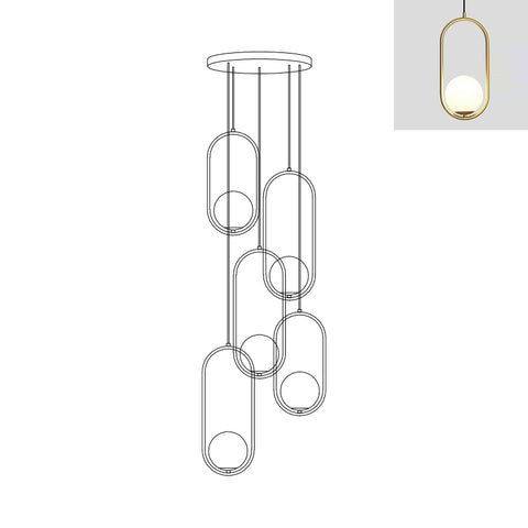 Mila Combination Pendant Lamp – detail 13