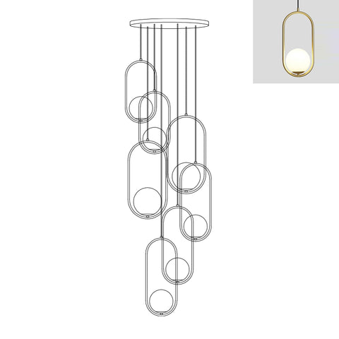 Mila Combination Pendant Lamp – detail 16