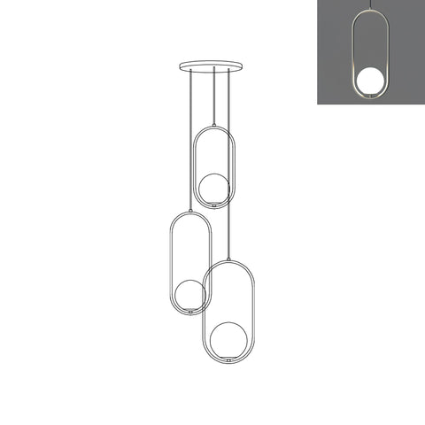 Mila Combination Pendant Lamp – detail 12
