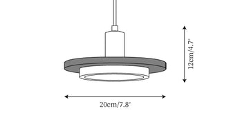 Milo Pendant Lamp — Dimension drawings 1