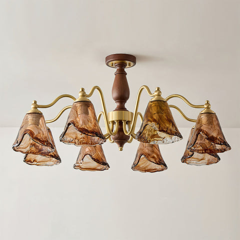 Mirabelle Brown Chandelier – detail 5