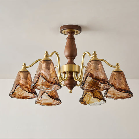 Mirabelle Brown Chandelier – detail 7