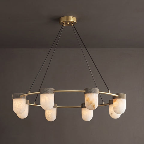 Montauk Alabaster Chandelier – detail 20
