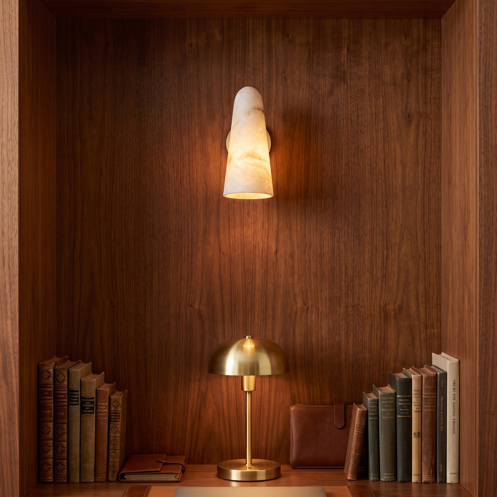 Montfaucon Alabaster Wall Sconce – detail 2