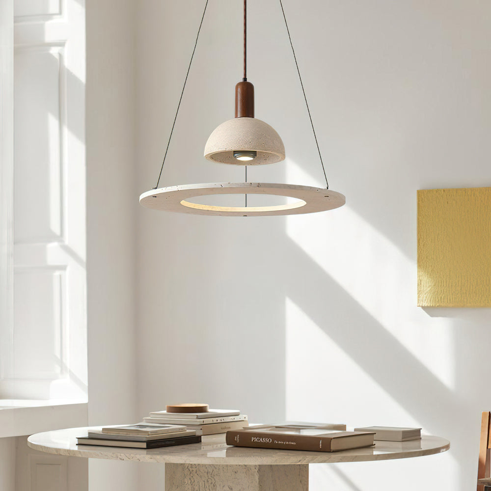 Moshi Travertine Pendant Light – detail 2