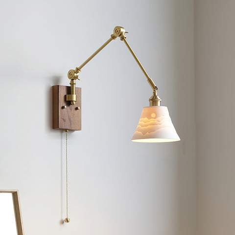 Murale Swing Arm Wall Lamp – detail 10