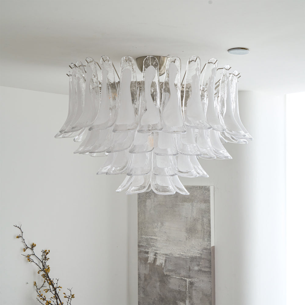 Murano Petal Ceiling Light – detail 2
