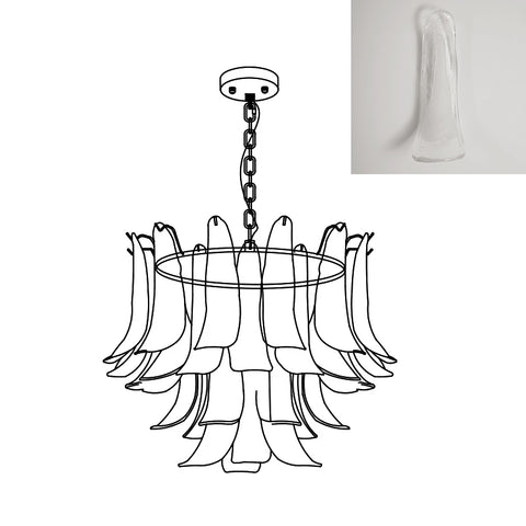 Lampadario in Vetro di Murano