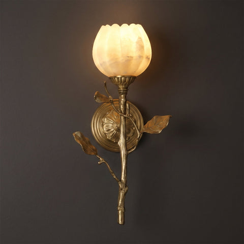 Natalia Alabaster Wall Sconce – detail 34