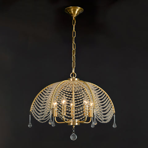 Neville Brass Chandelier – detail 9