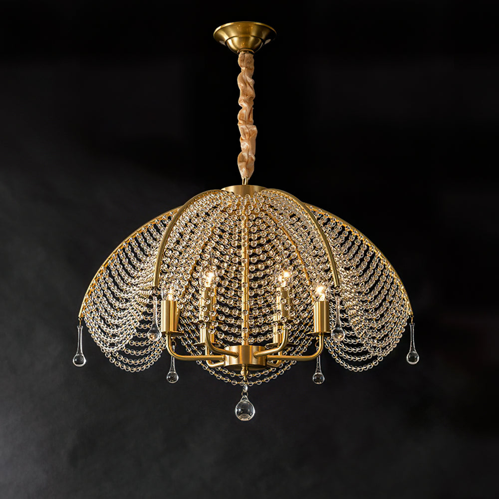 Neville Brass Chandelier – detail 2