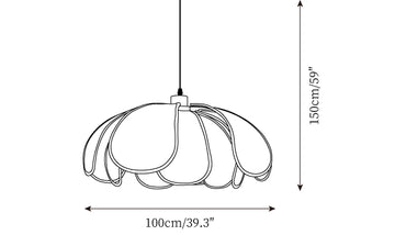 Okai Pendant Lamp — Dimension drawings 1