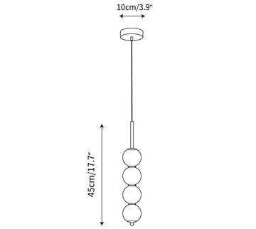 Suspension Orbet — Plans de dimensions 2