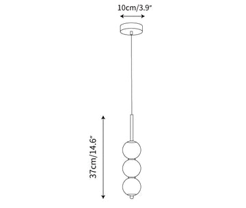 Suspension Orbet — Plans de dimensions 1