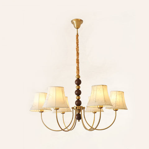 Orchid Fabric Chandelier – detail 16