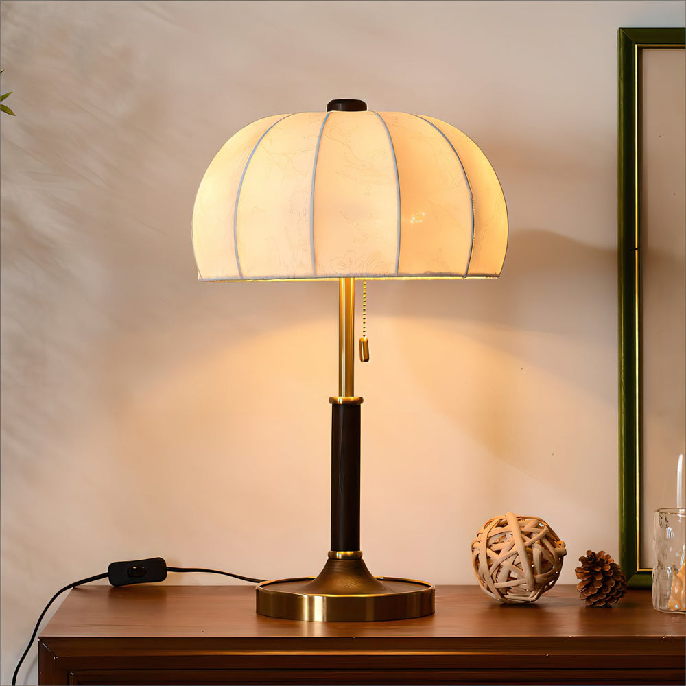 Orchid Fabric Table Lamp – detail 2