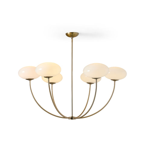 Orillia Brass Chandelier – detail 9