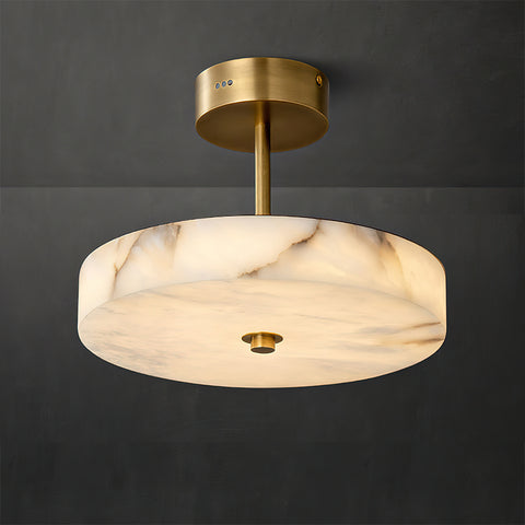 Orion Alabaster Semi-Flush Mount – detail 14