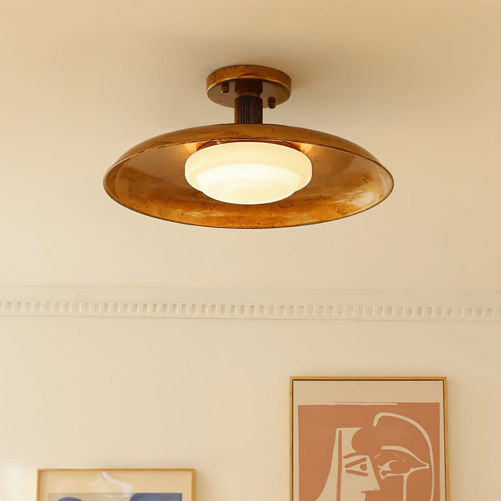 Pot-Lid Style Flat-Panel Ceiling Light – detail 2