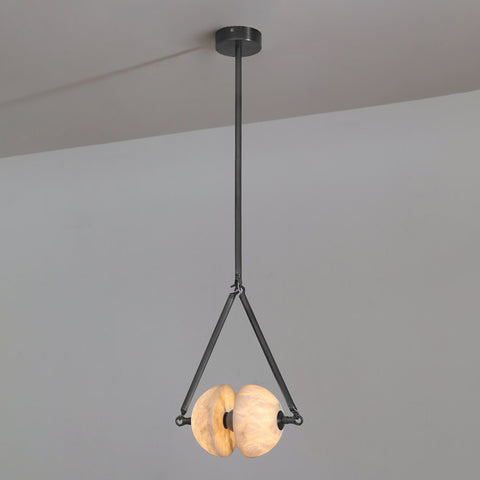 Oyster Alabaster Pendant Light – detail 7
