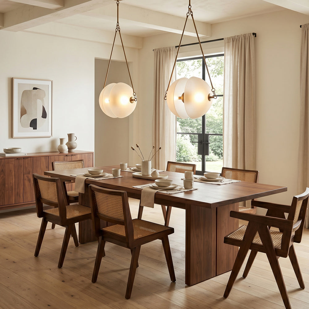 Oyster Glass Pendant Lamp – detail 2