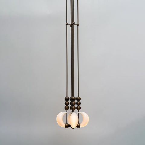 Bent Glass Pendant Light – detail 9