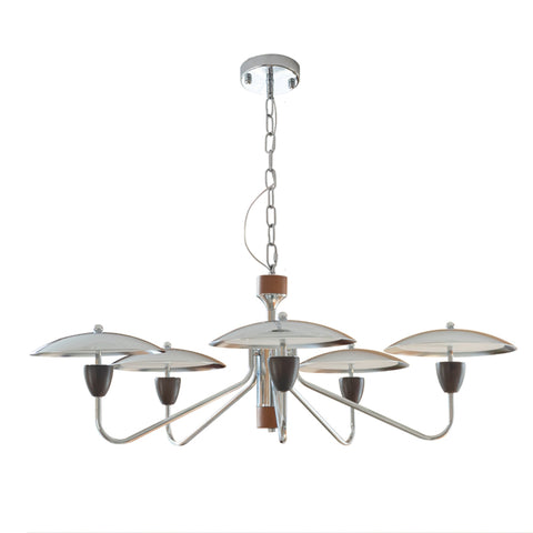 Peggy Chrome Chandelier – detail 12