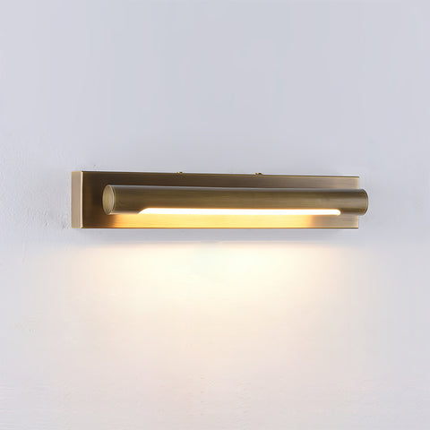 Penrith Linear Brass Wall Sconce – detail 12