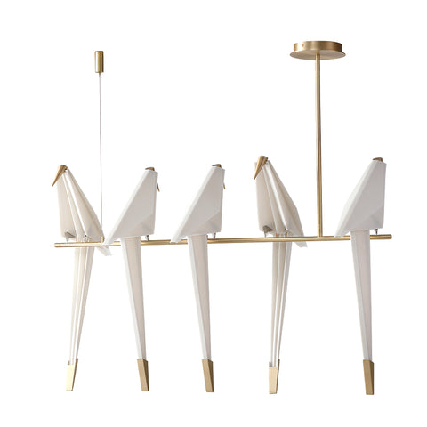 Perching Bird Chandelier – detail 13