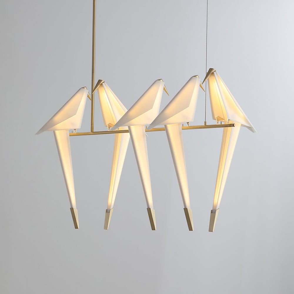 Perching Bird Chandelier – detail 2