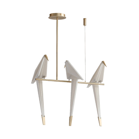 Perching Bird Chandelier – detail 14