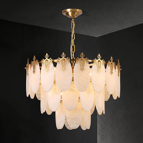 Lampadario Camisa in Alabastro