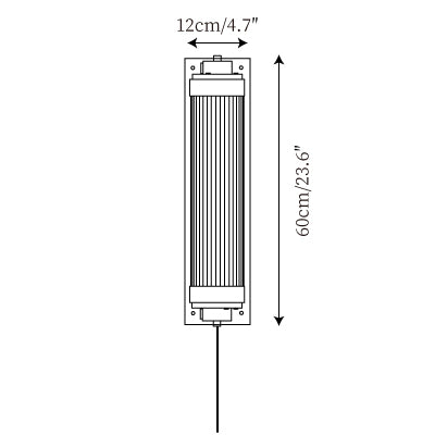 ∅ 4.7″ x H 23.6″