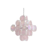 Lampadario Murano Rosa