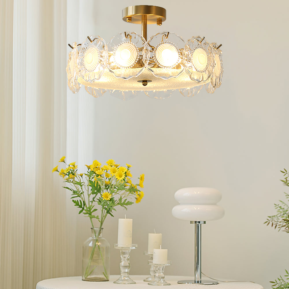 Pobllem Glass Ceiling Lamp – detail 2