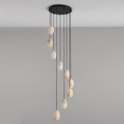 Pod Alabaster Combination Chandelier – detail 21