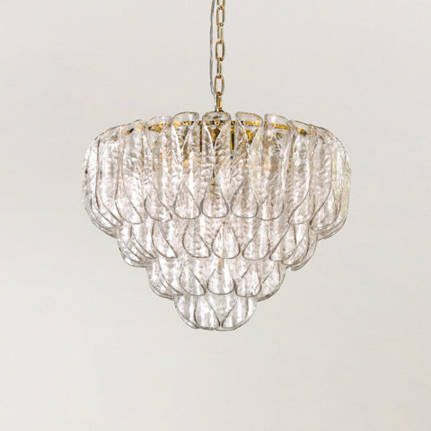 Poliedri Glass Chandelier – detail 7