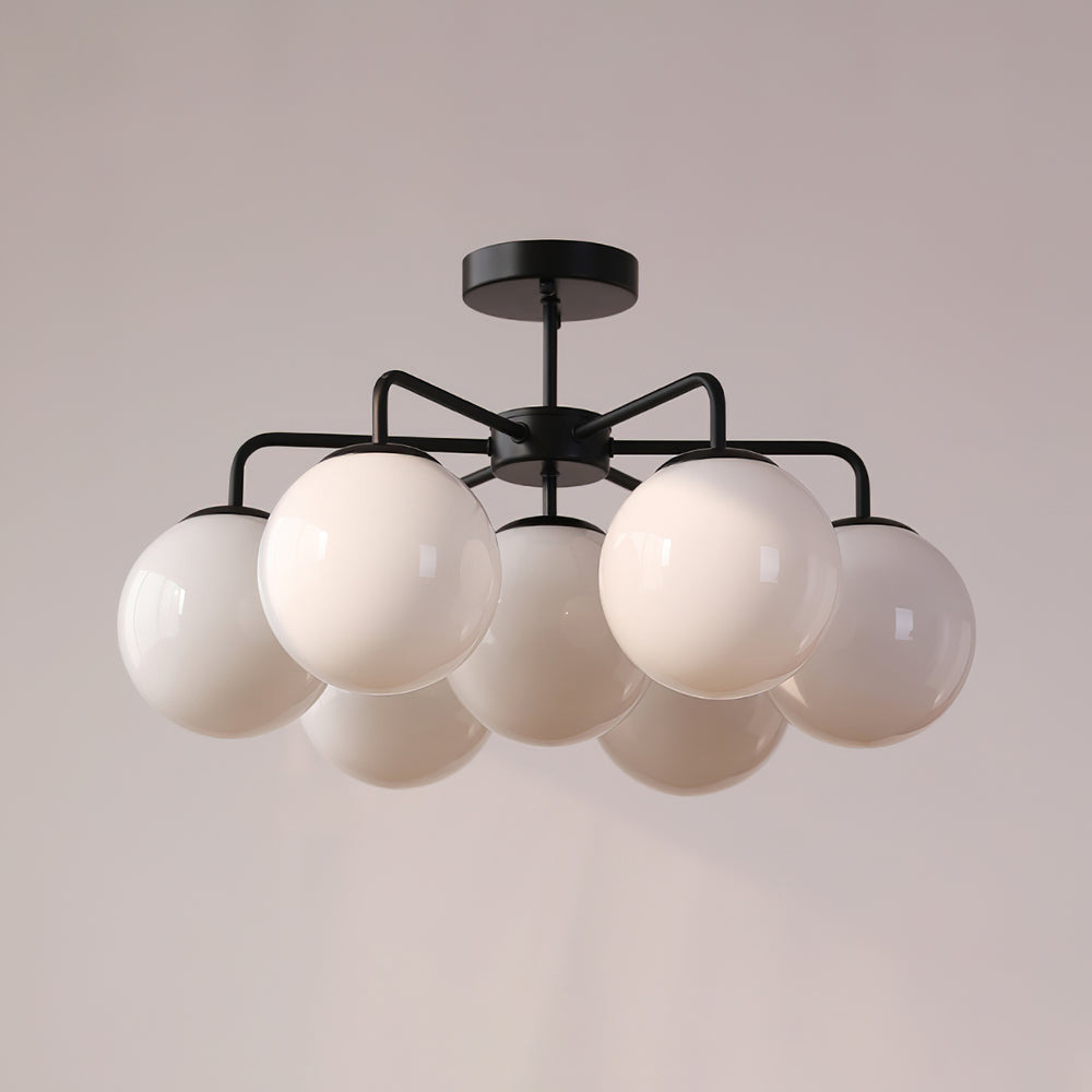Cluster Globe Semi Flush Mount – detail 2