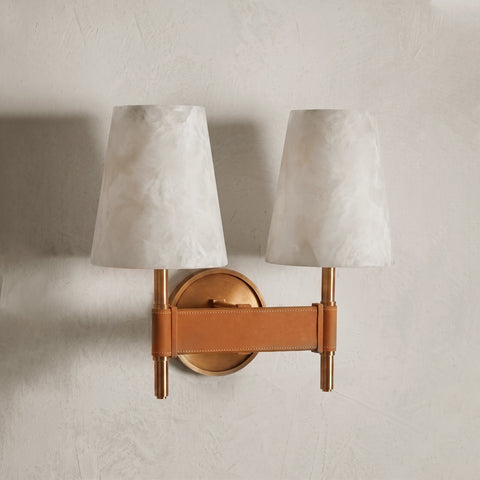 Prescot Alabaster Wall Light – detail 11
