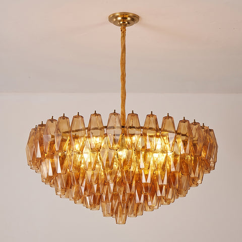 Presidio Glass Chandelier – detail 13