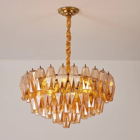 Presidio Glass Chandelier – detail 18