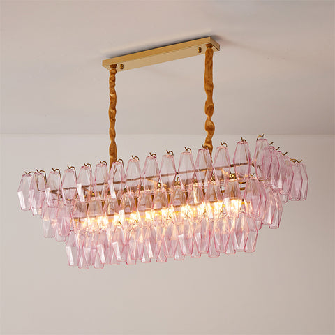 Presidio Long Glass Chandelier – detail 10