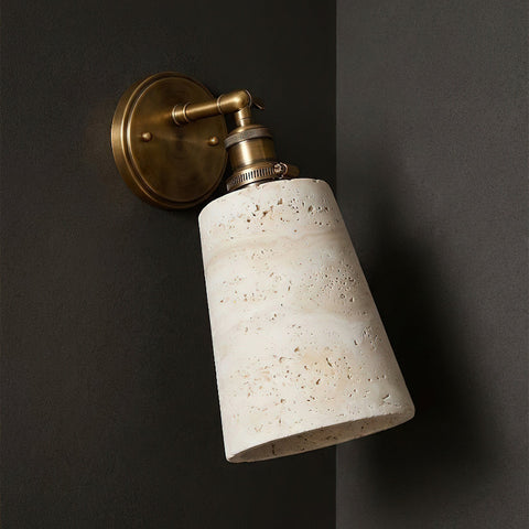 Rapolano Travertine Wall Sconce