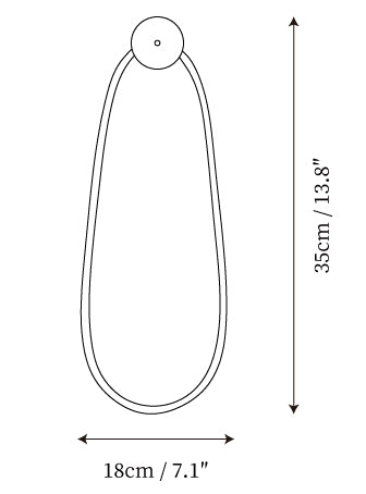 Rigel Wall Lamp — Dimension drawings 1