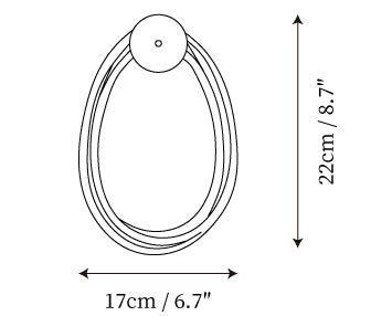 Rigel Wall Lamp — Dimension drawings 5