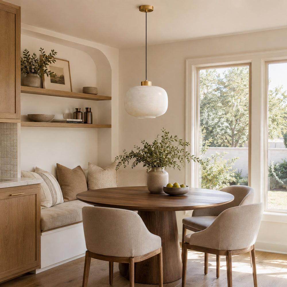 Rime Alabaster Pendant Light – detail 2
