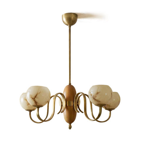 Linnea Glass Chandelier – detail 17