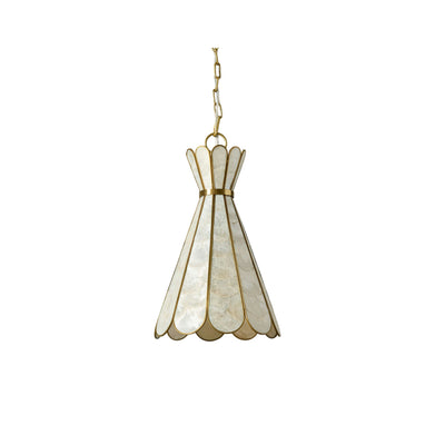 Rosalind Capiz Petal Pendant Lamp