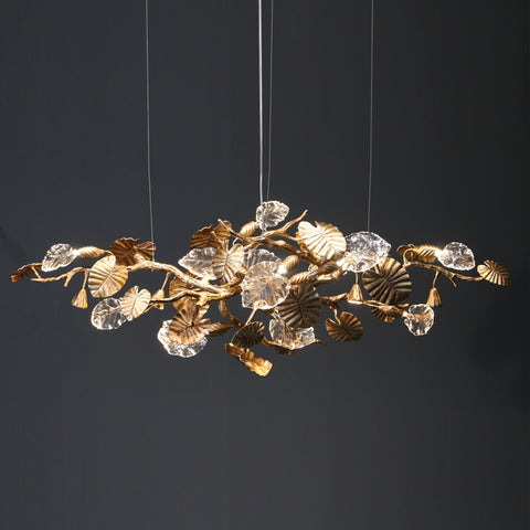 Rosamund Leaf Chandelier – detail 13